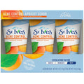 St. Ives Acne Control Apricot Scrub Pack, 3 ea