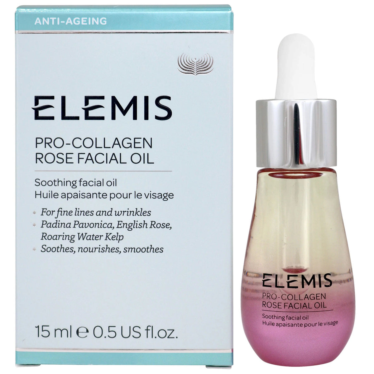 Elemis Pro-Collagen Rose Facial Oil, 0.5 oz