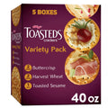 Kellogg's Toasteds Crackers Variety Pack, 5 ea