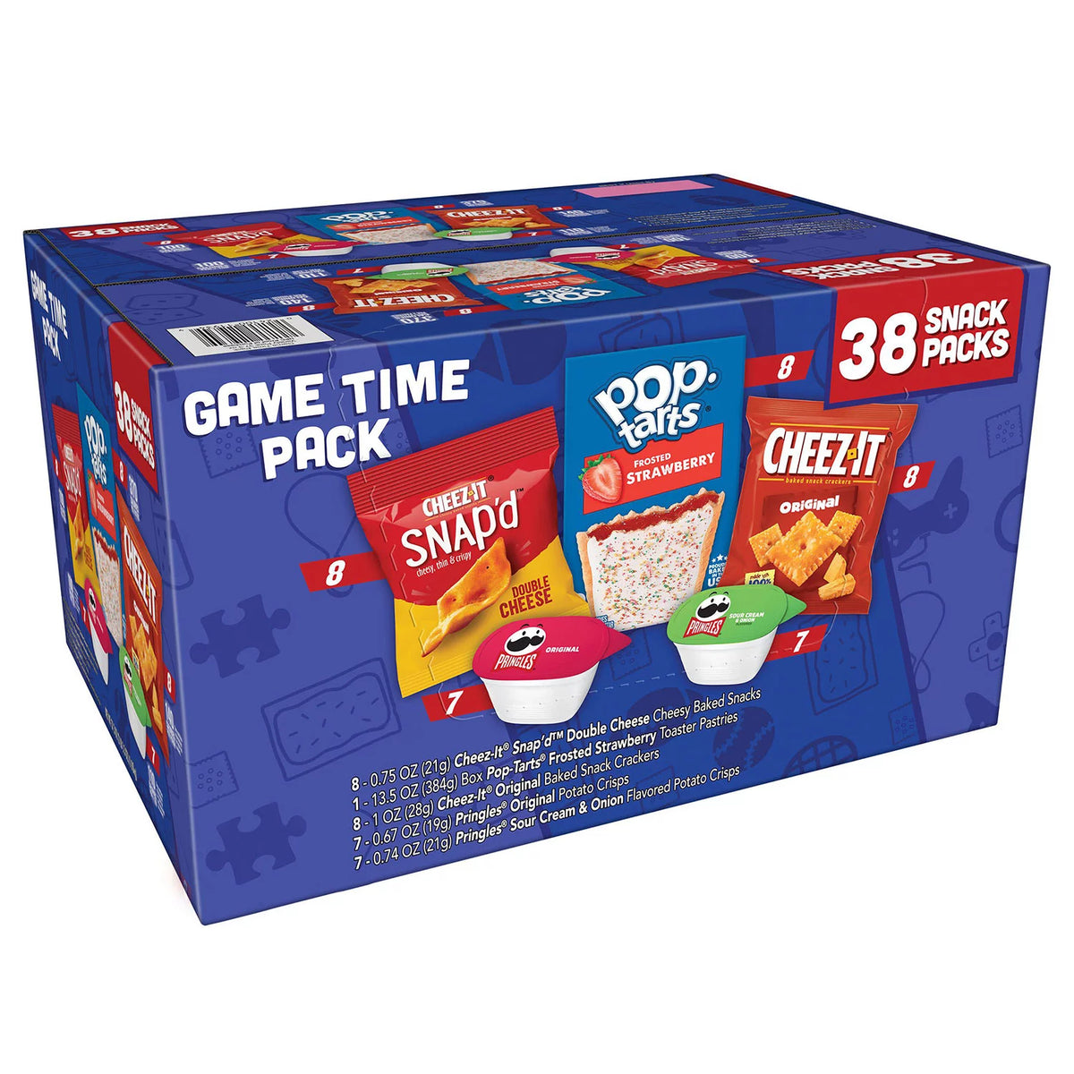 Kellogg's Game Time Snacks Variety Pack, 38 ea