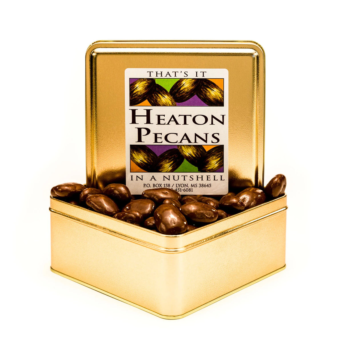 Heaton Pecans, Chocolate-Covered, 1 ea