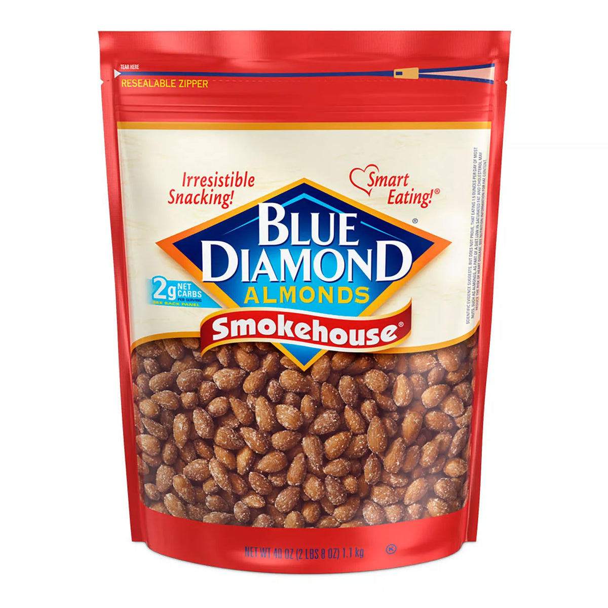 Blue Diamond Smokehouse Almonds, 40 oz