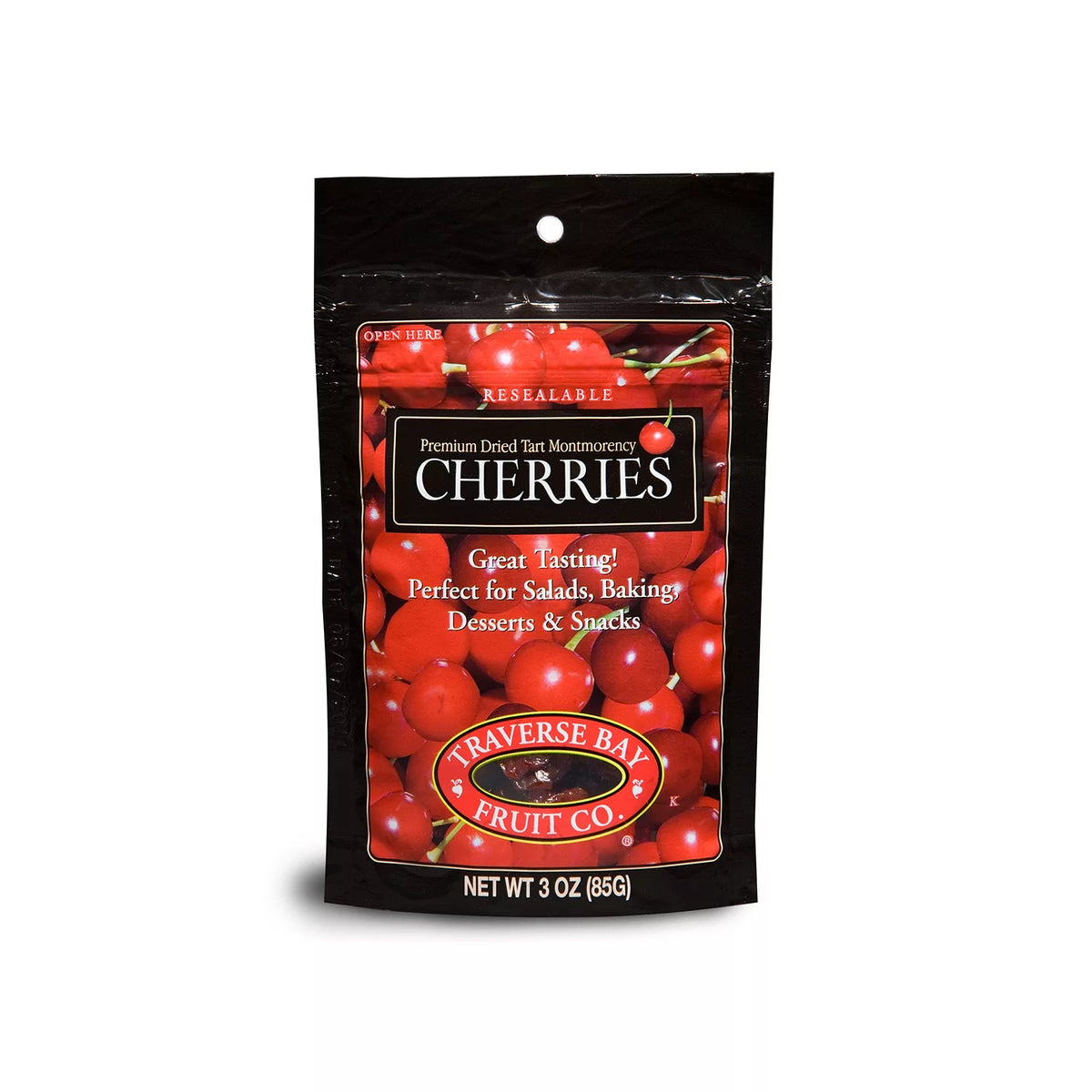 Traverse Bay Fruit Co. Premium Dried Tart Montmorency Cherries, 12 ea