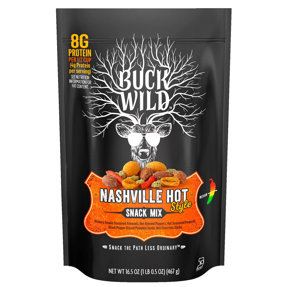Buck Wild Nashville Hot-Style Snack Mix, 16.5 oz