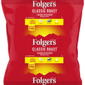 Folgers Classic Roast Ground Coffee, Filter Packs, 40 ea