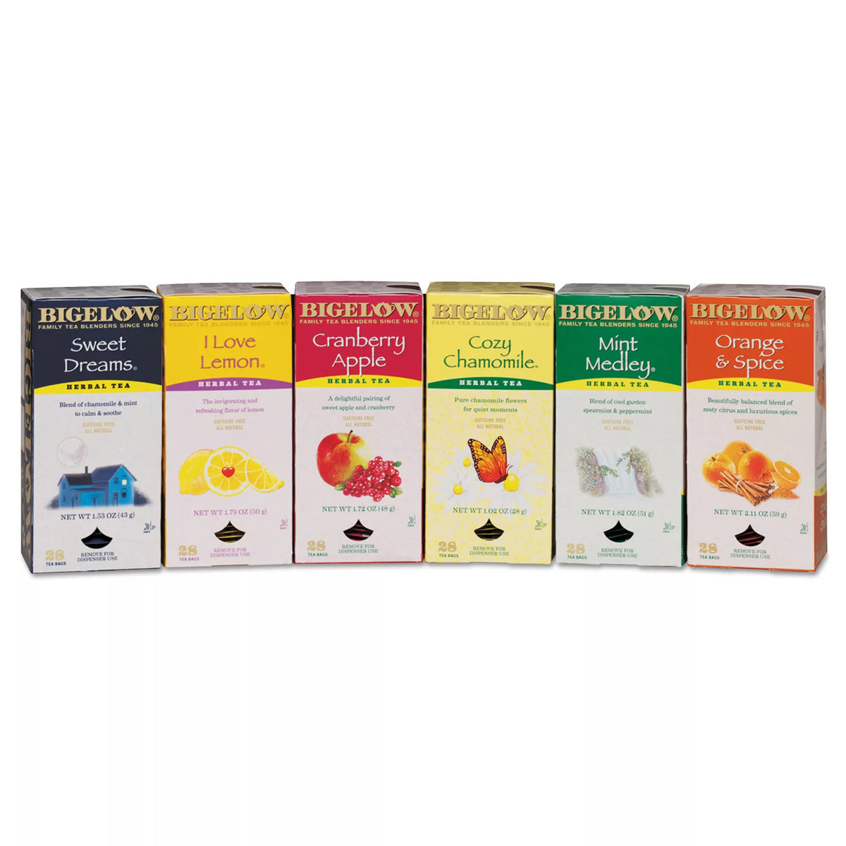 Bigelow Assorted Tea Packs, 168 ea