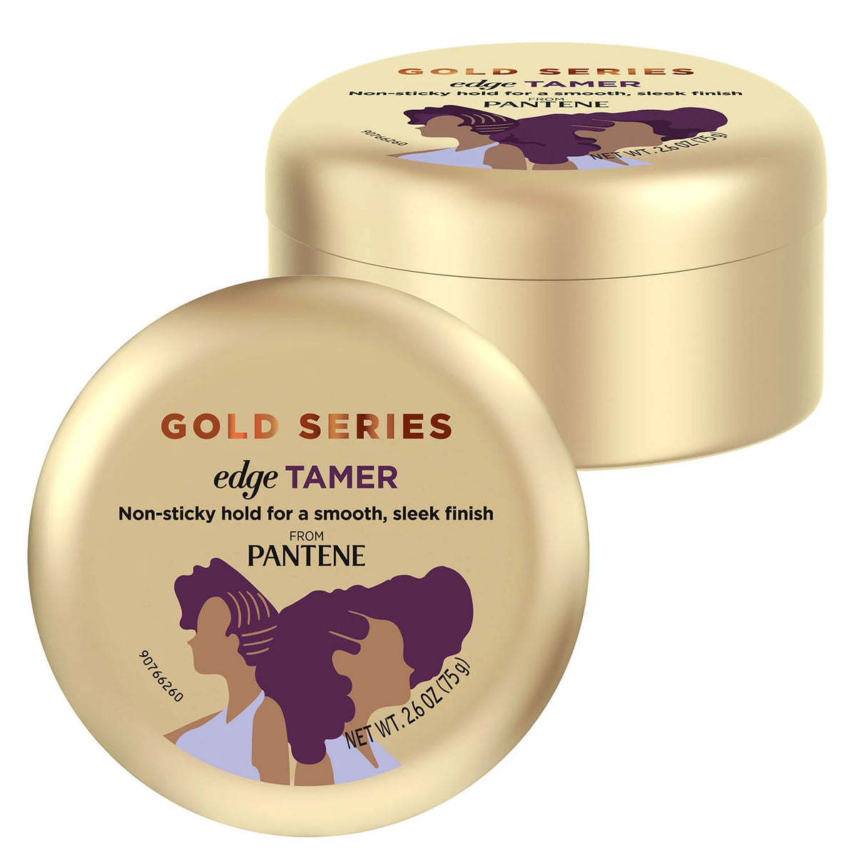 Pantene Gold Series Edge Tamer Infused with Argan Oil, 2 ea