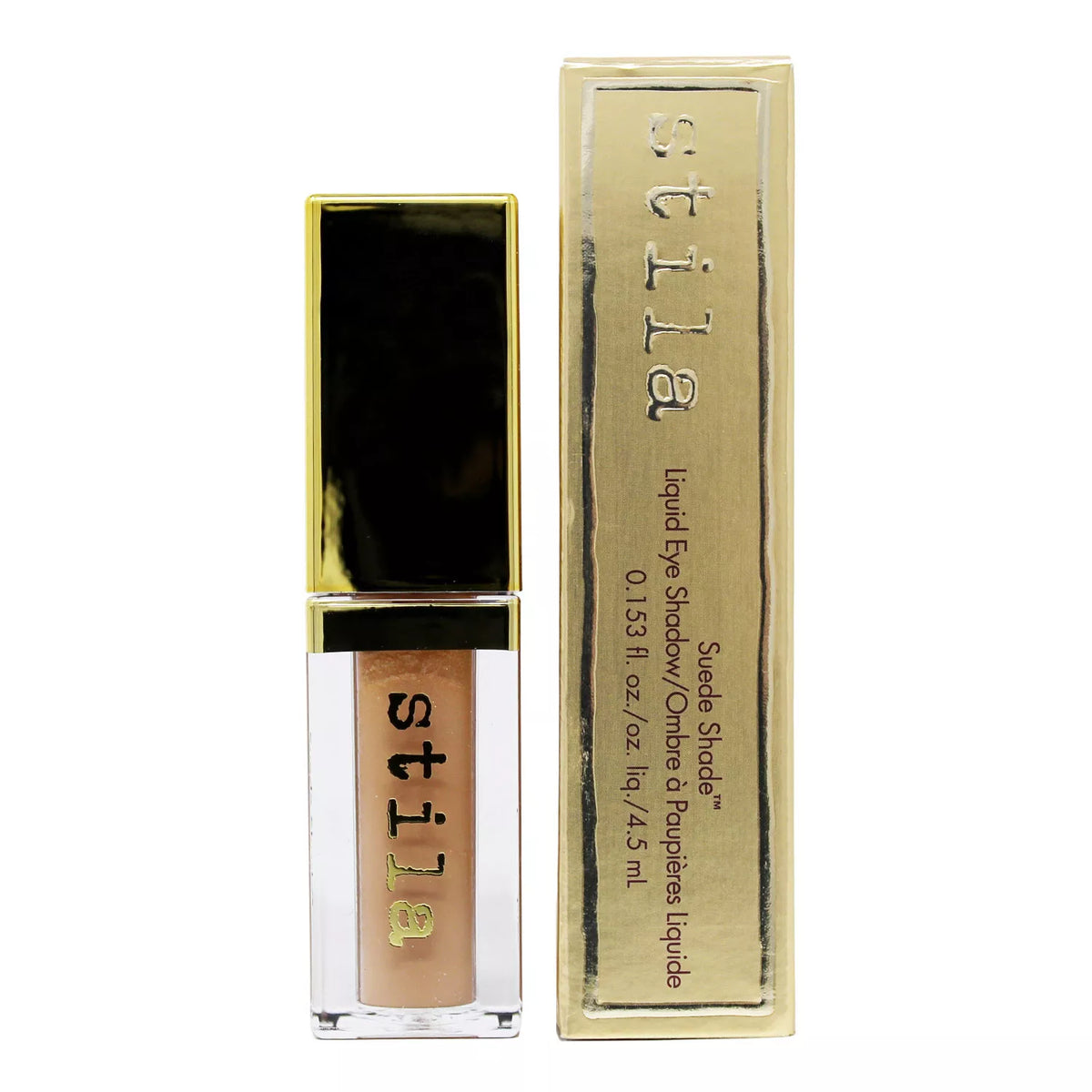 Stila Suede Shade Liquid Eye Shadow, Nude Awakening, 0.16 oz