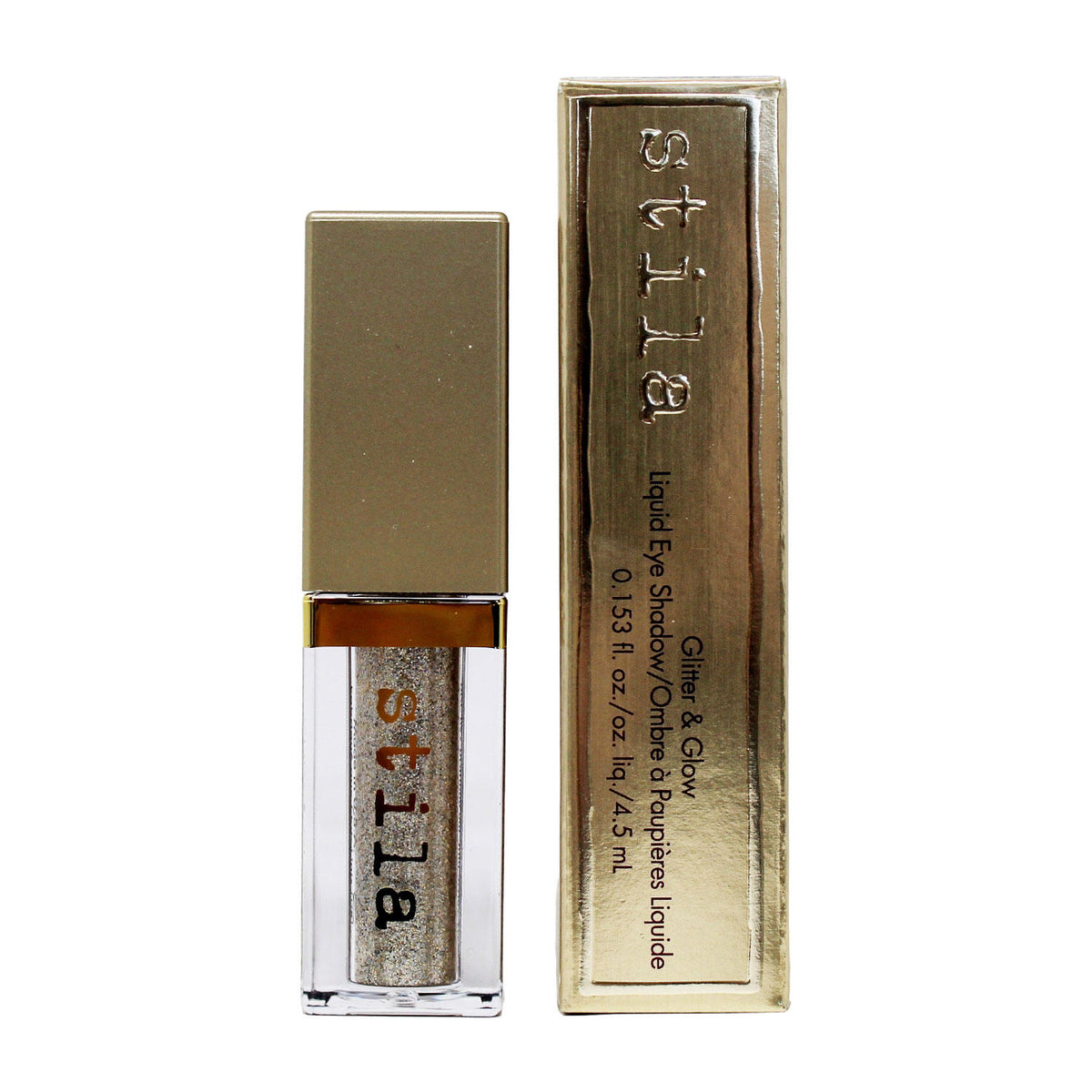 Stila Magnificent Metals Glitter & Glow Liquid Eye Shadow, Kitten Karma, 0.153 oz