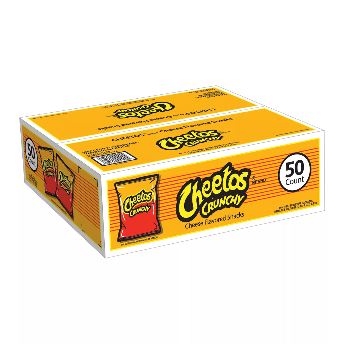 Cheetos Crunchy Pack, 50 ea