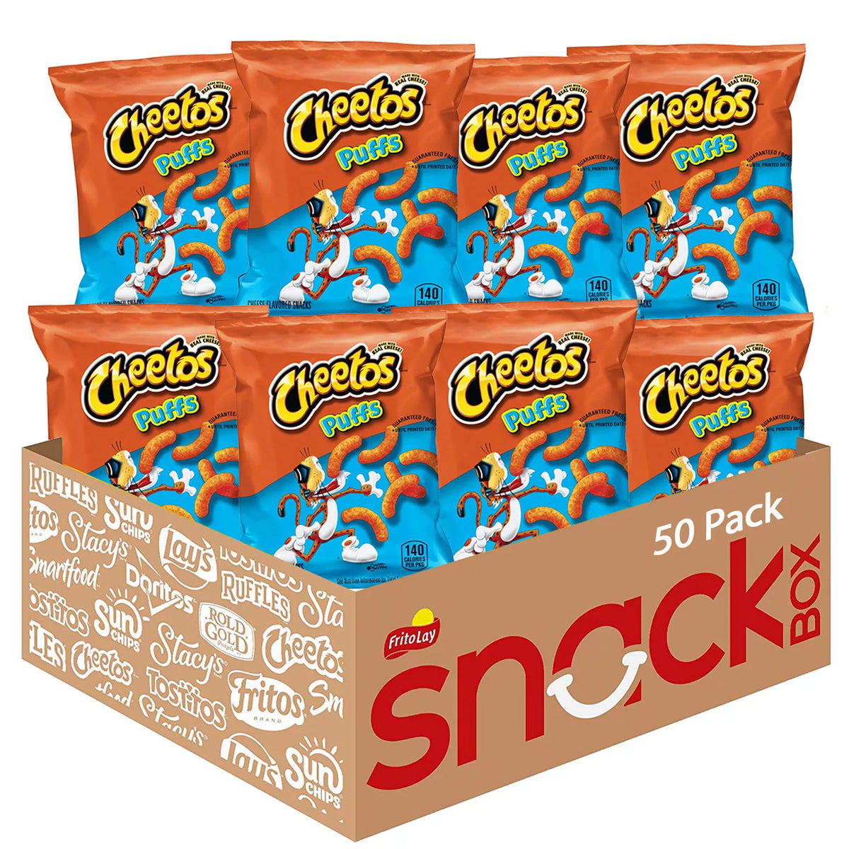 Cheetos Puffs Cheese Flavored Snacks, 50 ea