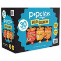 Popchips Bold & Crunchy Ridges Variety Box, 30 ea