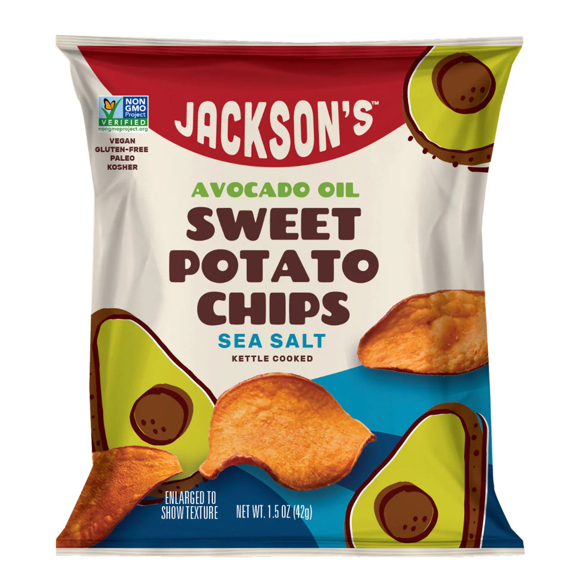 Jackson's Sweet Potato Chips, 18 ea