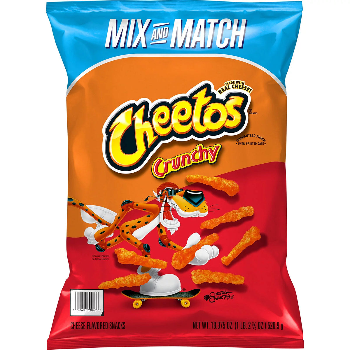 Cheetos Crunchy Cheese Flavored Snacks, 18.375 oz