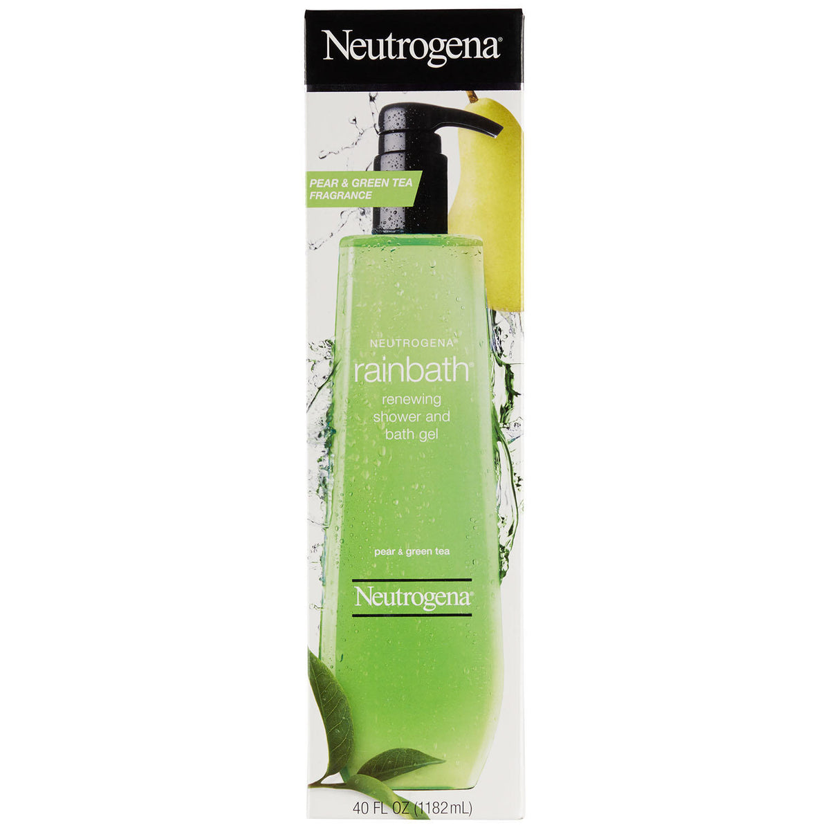 Neutrogena Rainbath Refreshing Shower Gel, Pear & Green Tea, 40 oz
