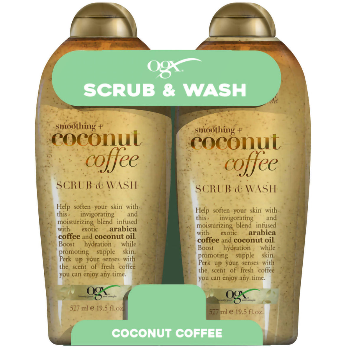 Coconut and Coffee Scrub, 2 ea