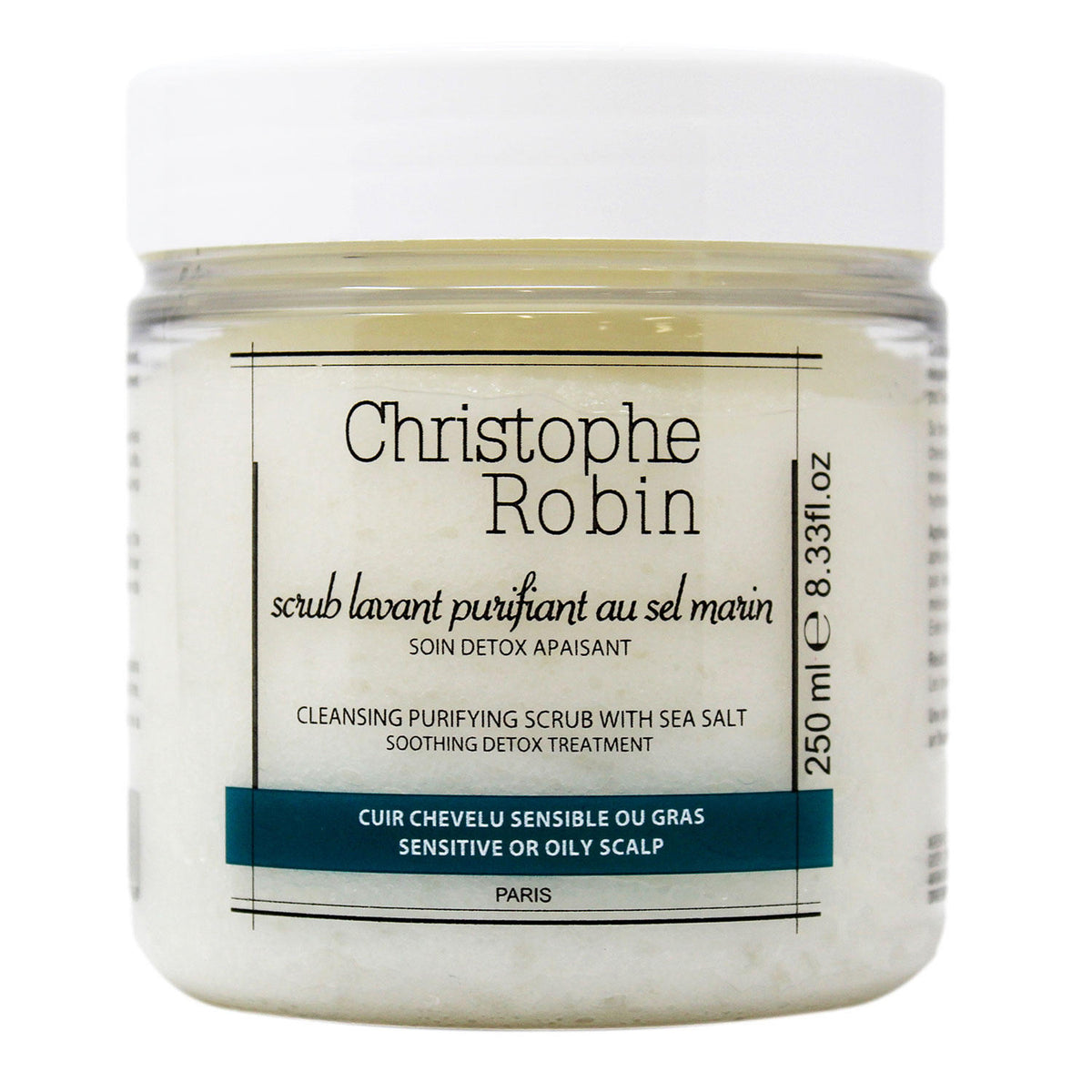 Christophe Robin Cleansing Purifying Scrub With Sea Salt, 1 ea