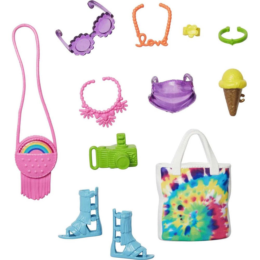Barbie Accessories Neon Festival Pack, 1 ea
