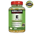 Kirkland Signature Vitamin E Softgels, 500 ea