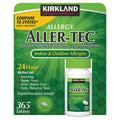 Kirkland Signature Aller-Tec Tablets, 365 ea