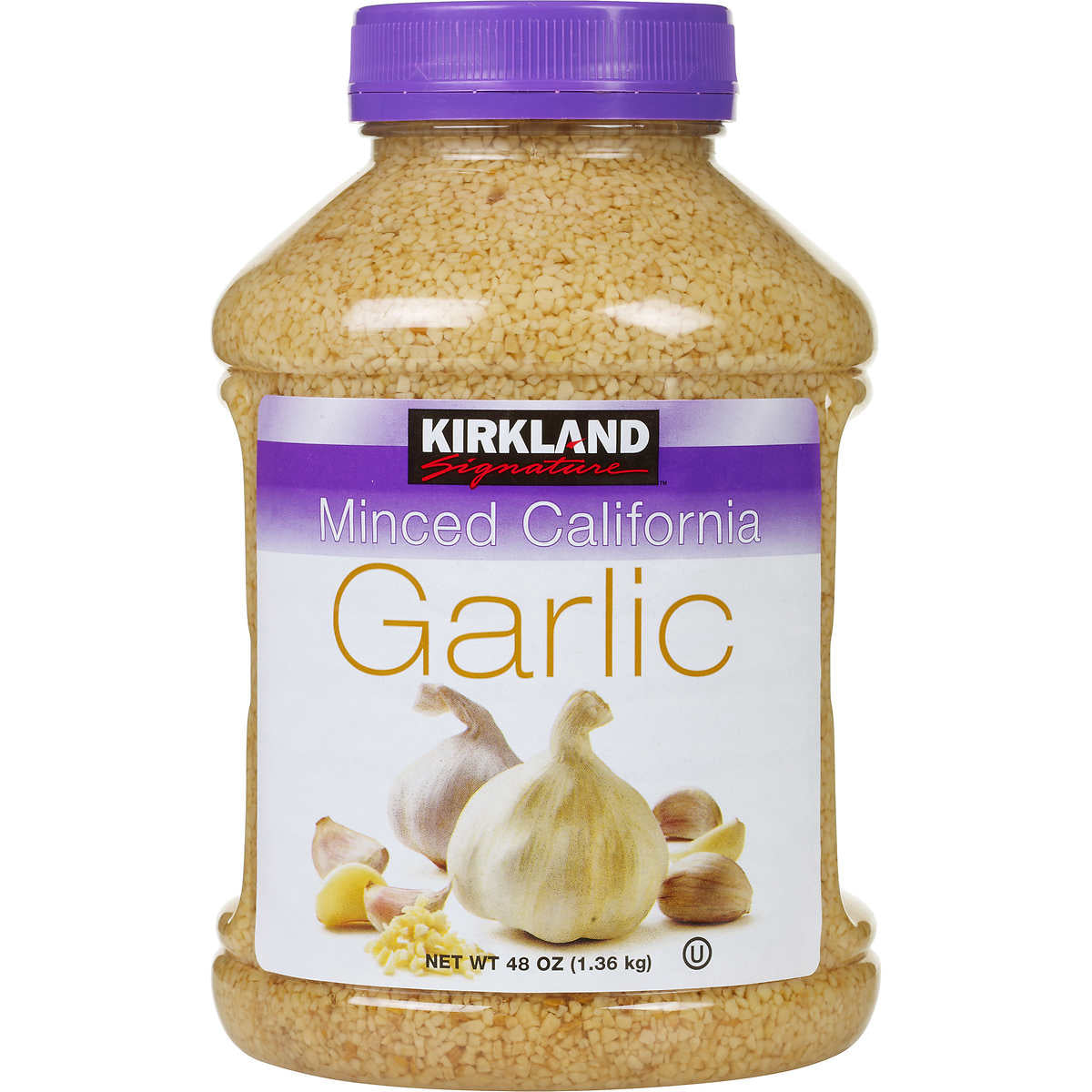 Kirkland Signature Minced California Garlic, 48 oz