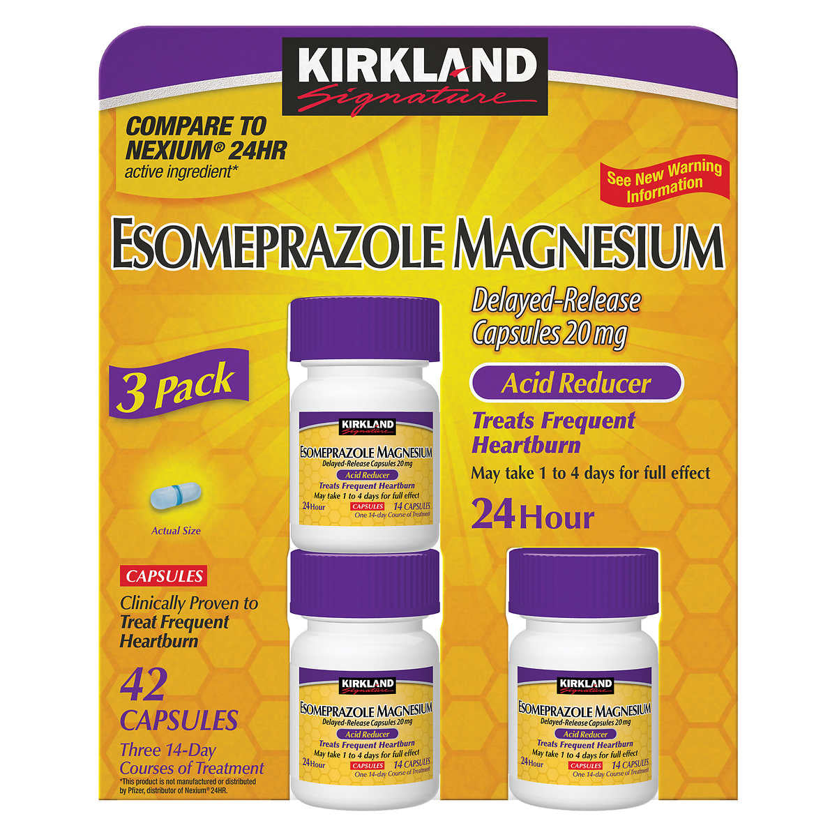 Kirkland Signature Esomeprazole, 42 ea