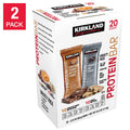 Kirkland Signature Protein Bars Chocolate Peanut Butter Chunk & Cookies and Cream Pack, 2 ea