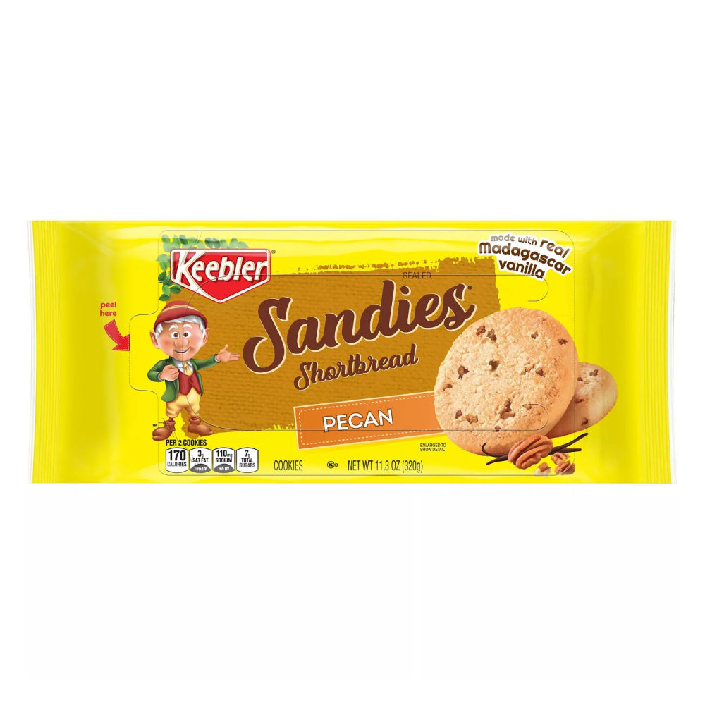Keebler Sandies Pecan Shortbread Cookies, 11.3 oz