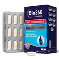 Bio360 Probiotics Daily Extra Formula, Vegan Probiotics for Extra Support, Capsules, 30 ea - OTC Shoppe Express
