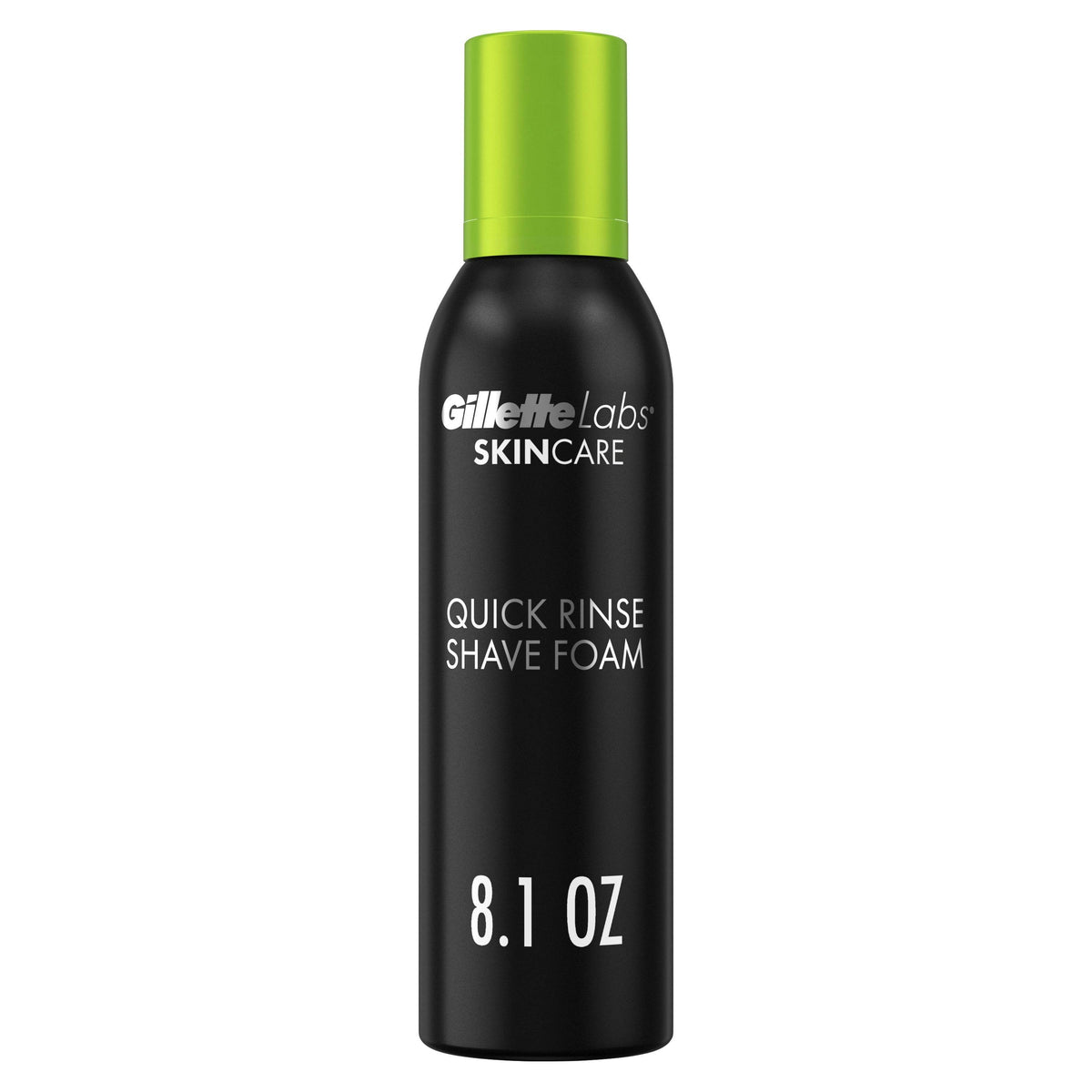 Gillette Labs Men's Quick Rinse Lightweight Shave Foam, 8.1 oz - OTC Shoppe Express